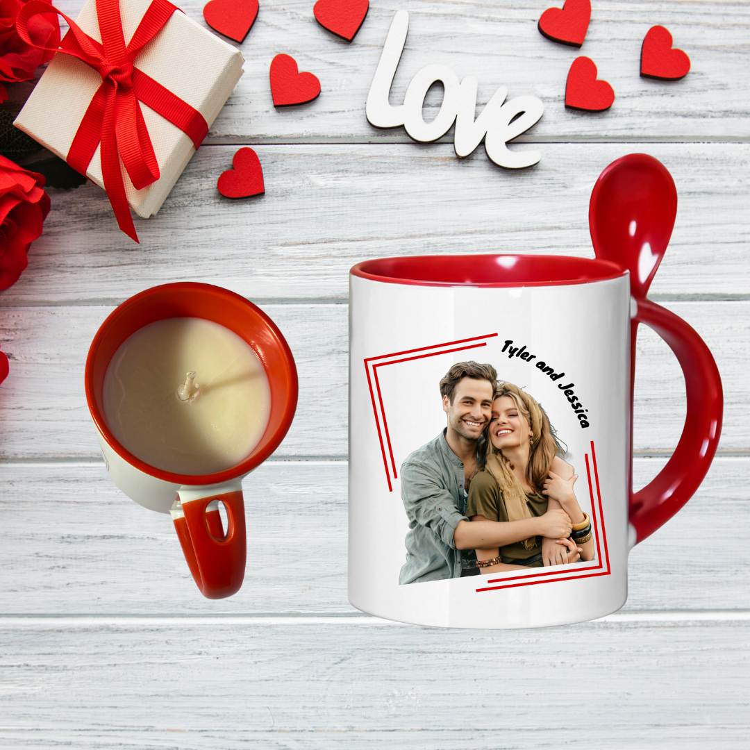 Personalized Candle Mug 