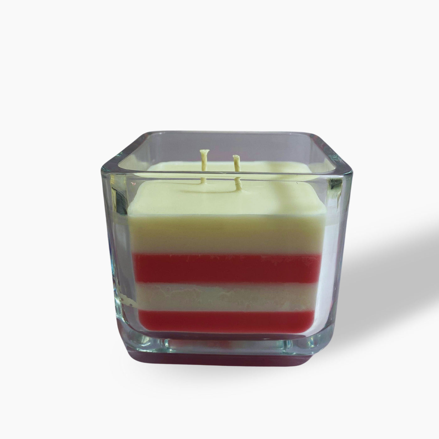 Candy Cane Twist - 100% Soy Candle.   -- 16 Ounces